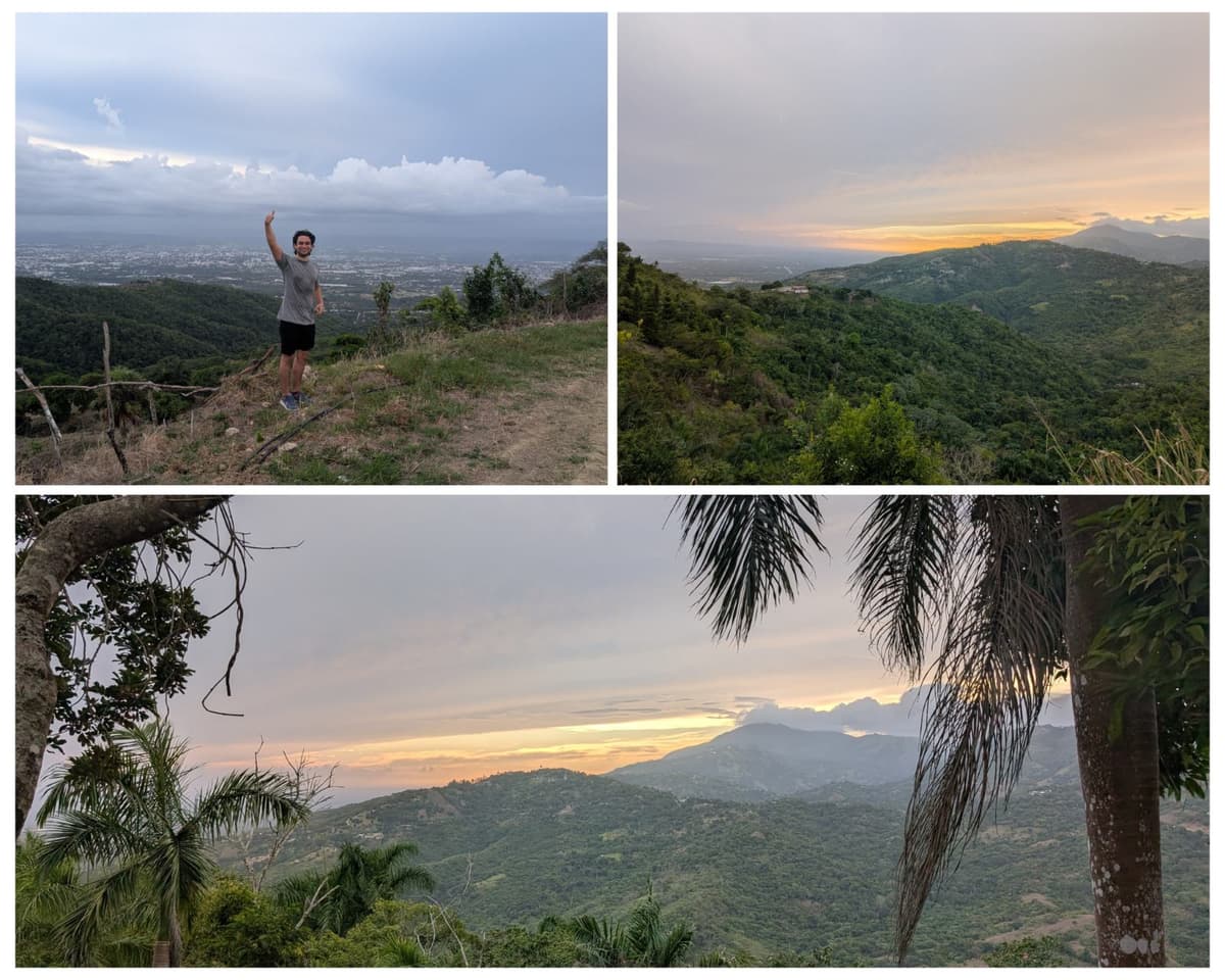 Panorámica desde la cima de la Loma del Chivo